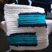 Mi Proyecto del curso: Intarsia crochet: teje tus propios tapices. Un progetto di Interior Design, Fiber Art, DIY e Uncinetto di Anahi Robledo - 04.10.2021