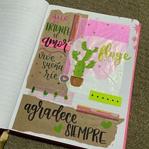 Mi Proyecto del curso:  Bullet journal creativo: planificación y creatividad . Traditional illustration, Lettering, Drawing, H, and Lettering project by juliana.villegas.rangel - 10.04.2021