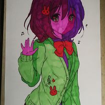 Mi Proyecto del curso: Coloreado con marcadores para dibujo manga. Traditional illustration, Comic, Color Theor, and Manga project by jorsancarute - 10.05.2021