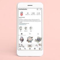 Mi Proyecto del curso: Creación de un porfolio de ilustración en Instagram. Un proyecto de Ilustración tradicional, Redes Sociales, Ilustración digital, Gestión del Portafolio, Instagram, Diseño para Redes Sociales, Gestión y productividad							 de Noelia de Alda - 05.10.2021