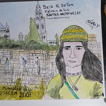 Mi Proyecto del curso: Sketching artístico en acuarela: atrévete a expresar tus ideas . Traditional illustration, Sketching, Creativit, Drawing, Watercolor Painting, and Sketchbook project by Mary Lopez - 10.05.2021