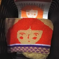Meu projeto do curso: Tapestry: técnica de crochê para desenhar com linha. Accessor, Design, Pattern Design, Fiber Arts, DIY, and Crochet project by Kayla Borges - 10.05.2021