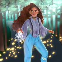 My project in Female Cartoon Character Design with Procreate course. Traditional illustration, Digital Illustration, and Digital Drawing project by Karyn - 10.05.2021