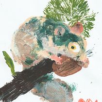 My project in Experimental Illustration with India Ink and Acrylics course. Fine Arts, and Traditional illustration project by Monica Parussolo - 10.06.2021