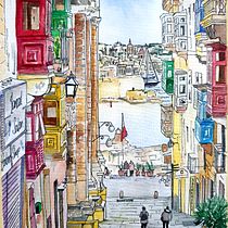 My project in Architectural Illustration with Watercolor course. Un projet de Illustration traditionnelle, Esquisse , Dessin, Aquarelle, Illustration architecturale , et Carnet de croquis de Elisabeth Saguna - 06.10.2021