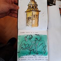 Mi Proyecto del curso: Cuaderno de viaje en acuarela. Traditional illustration, Watercolor Painting, Architectural Illustration, and Sketchbook project by Jarry - 10.06.2021
