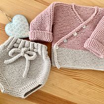 Mi Proyecto del curso: Tejido de punto para prendas infantiles. Un proyecto de Diseño de moda, Tejido, DIY y Crochet de MARIBEL HERNÁNDEZ MARTÍN - 06.10.2021