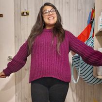 Mi Proyecto del curso: Crochet: crea prendas con una sola aguja. Design de moda, Tecido, DIY, e Crochê projeto de Jessenia Valenzuela González - 07.10.2021