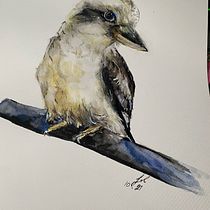My project in Artistic Watercolor Techniques for Illustrating Birds course. Traditional illustration, Watercolor Painting, Realistic Drawing, and Naturalistic Illustration project by Jill Robinson - 10.06.2021