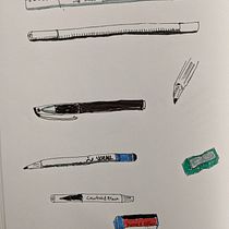 My project in The Art of Sketching: Transform Your Doodles into Art course Ein Projekt aus dem Bereich Traditionelle Illustration, Bleistiftzeichnung, Zeichnung und Sketchbook von guilhermesr - 07.10.2021