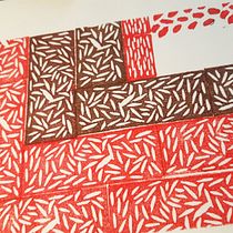 My project in Sketchbooking with Handmade Stamps course. Traditional illustration, Pattern Design, Printing, and Sketchbook project by Szabina Korsos - 10.07.2021