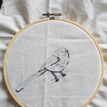 My project in Painting with Thread: Textile Illustration Techniques course. Bordado e Ilustração tradicional projeto de Leonie Assink - 07.10.2021