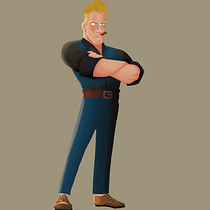 My project in Digital Painting for Characters: Color and Light course. Ilustração tradicional, Design de personagens, Ilustração digital, e Pintura digital projeto de Ruben Mejia - 28.07.2021