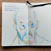 Mon projet du cours : Sketching artistique à l’aquarelle : osez exprimer vos idées. Traditional illustration, Sketching, Creativit, Drawing, Watercolor Painting, and Sketchbook project by hugueshe - 10.07.2021