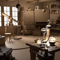My project in Creation of 3D Scenes from Scratch in Maya course. 3D, 3D Design, e Modelagem 3D projeto de rinnwilson - 07.10.2021