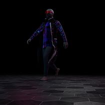 Clothing Design with Marvelous Designer. 3D, Modelagem 3D, Design de personagens 3D, e 3D Design projeto de Hector Daniel Sandoval - 08.10.2021
