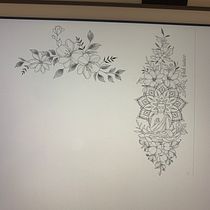 Mein Kursprojekt: Tattoo für Anfänger. Un progetto di Design di tatuaggi di lottes2905 - 08.10.2021