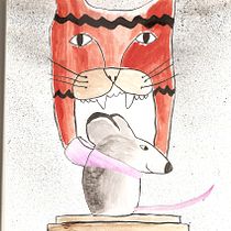 Mi Proyecto del curso: Introducción a la ilustración infantil. Traditional illustration, Fine Arts, Painting, Pencil Drawing, Drawing, Watercolor Painting, Children's Illustration, and Narrative project by Nuria Canaleta Grabolosa - 10.08.2021