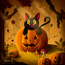 Meu projeto do curso: Pintura digital de personagens: ilustre com luz e cor. Ilustração tradicional, Design de personagens, Ilustração digital, e Pintura digital projeto de lellebastos - 08.10.2021