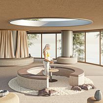 Mi Proyecto del curso: ArchViz de interiores: crea diseños 3D surrealistas con Blender. Arquitetura, Arquitetura de interiores, Arquitetura digital, e Visualização arquitetônica projeto de Javier Bregna - 07.10.2021