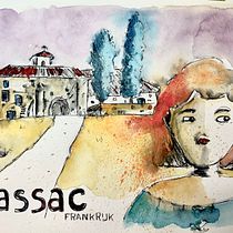 My project in Artistic Watercolor Sketching: Dare to Express Your Ideas course. Traditional illustration, Sketching, Creativit, Drawing, Watercolor Painting, and Sketchbook project by Ivonne Wierink - 10.09.2021