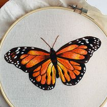 Mi Proyecto del curso: Técnicas de bordado realista. Embroider, and Traditional illustration project by Leticia Mori - 10.09.2021