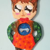 Il mio progetto del corso: Cartapesta per principianti: scolpisci personaggi colorati. Art To, s, To, Design, and Character Design project by sonialattanzi - 10.09.2021