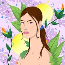 My project in Illustrated Portraits: Adobe Fresco for Beginners course. Digital Illustration project by martinagiorgianni - 10.10.2021