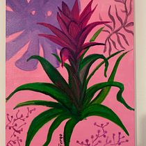 Mi Proyecto del curso: Pintura botánica con acrílico. Traditional illustration, Fine Arts, Painting, Acr, lic Painting, and Botanical Illustration project by fernan_merche - 10.10.2021