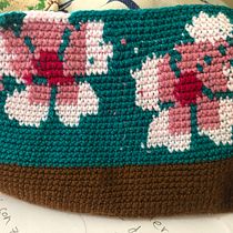 Mi Proyecto del curso: Tapestry: técnica de crochet para dibujar con hilos. Accessor, Design, Pattern Design, Fiber Arts, DIY, and Crochet project by nohemi AR - 10.10.2021