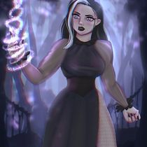 Meu projeto do curso: Criação de personagens femininas estilo cartoon com Procreate. Traditional illustration, Digital Illustration, and Digital Drawing project by Gisa Castro - 10.10.2021