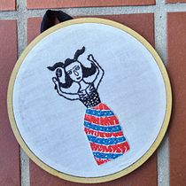Mon projet du cours : Technique de broderie en miniature. Un projet de Broderie de Stephanie Baltazar - 11.10.2021