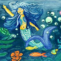 Mi Proyecto del curso: Pintura con gouache: crea ilustraciones poéticas. Traditional illustration, Fine Arts, Painting, Artistic Drawing, and Gouache Painting project by Miriam Lezcano Puey - 10.11.2021