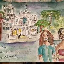 My project in Artistic Watercolor Sketching: Dare to Express Your Ideas course. Traditional illustration, Sketching, Creativit, Drawing, Watercolor Painting, and Sketchbook project by jhannick - 10.11.2021