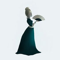 My project in Female Cartoon Character Design with Procreate course. Traditional illustration, Digital Illustration, and Digital Drawing project by Célia Pavia - 10.11.2021