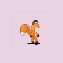 Mi Proyecto: Mr. Renard. Un projet de Conception de personnages, Jeux vidéo, Pixel art , et Conception de jeux vidéo de Arturo Bilbao - 10.10.2021