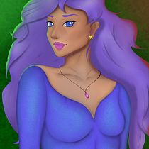 Meu projeto do curso: Retrato de personagens femininas com Procreate. Projekt z dziedziny Trad, c, jna ilustracja, Ilustracja c, frowa, R, sunek c i frow użytkownika andreandrioly - 11.11.2021