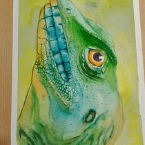 My project in Experimental Watercolor Techniques for Beginners course. Traditional illustration, Fine Arts, Watercolor Painting, and Naturalistic Illustration project by Amy P - 10.11.2021