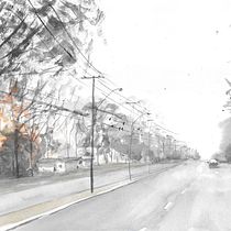 Meu projeto do curso: Criação de paisagem contemporânea em aquarela. Projekt z dziedziny  Sztuki piękne i Malowanie akwarelą użytkownika Gustavo Bissolli - 14.10.2021
