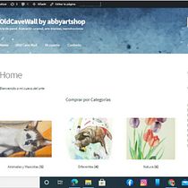 https://www.abbyartshop.com. Projekt z dziedziny Informat, ka, Marketing, Web design, Tworzenie stron internetow, ch, Marketing c, frow i  e-commerce użytkownika Abby Parra C - 01.10.2021