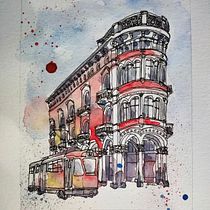 Il mio progetto del corso: Sketching artistico ad acquerello: spazio alle tue idee. Traditional illustration, Sketching, Creativit, Drawing, Watercolor Painting, and Sketchbook project by Mattia Fisicaro - 10.12.2021