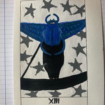 Meu projeto do curso: Ilustração com tinta acrílica: crie universos mágicos. Traditional illustration, Painting, Creativit, Acr, and lic Painting project by Ana PT - 10.07.2021