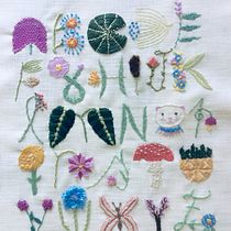 My project in Introduction to Raised Embroidery course. Projekt z dziedziny  Haft użytkownika Jenny Crossland - 12.10.2021