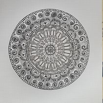 My project in The Art of Mandala Drawing: Create Geometric Patterns course. Un projet de Dessin et Illustration à l'encre de amandagreen - 06.10.2021