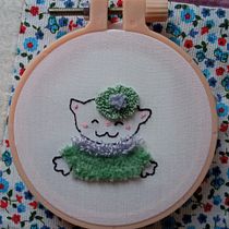 Mi Proyecto del curso: Introducción al bordado con aguja mágica. Embroider, and Punch Needle project by Beatriz Pérez Peiró - 10.13.2021