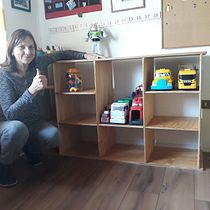Mi Proyecto del curso: Diseño y construcción de muebles para principiantes. Un progetto di Artigianato, Design e creazione di mobili, Interior design, DIY e Falegnameria  di Pauline Sherwin Lagos - 11.10.2021