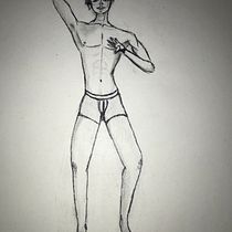 Mi Proyecto del curso: Dibujo anatómico para principiantes. Fine Arts, Sketching, Pencil Drawing, Drawing, Realistic Drawing, and Figure Drawing project by sebastian.arreola.643 - 10.14.2021