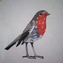 Mi Proyecto del curso: Pintar con hilo: técnicas de ilustración textil. Bordado e Ilustração tradicional projeto de Katya Hernandez - 14.10.2021