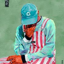 Proyecto final: "GOLF - Tyler The Creator". Ilustração digital, Desenho de retrato, e Pintura digital projeto de Paula Guillén - 02.07.2021