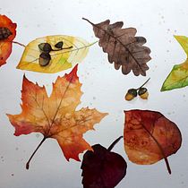 My project in Modern Watercolor Techniques course. Traditional illustration, Fine Arts, Painting, and Watercolor Painting project by marieke_3 - 10.14.2021